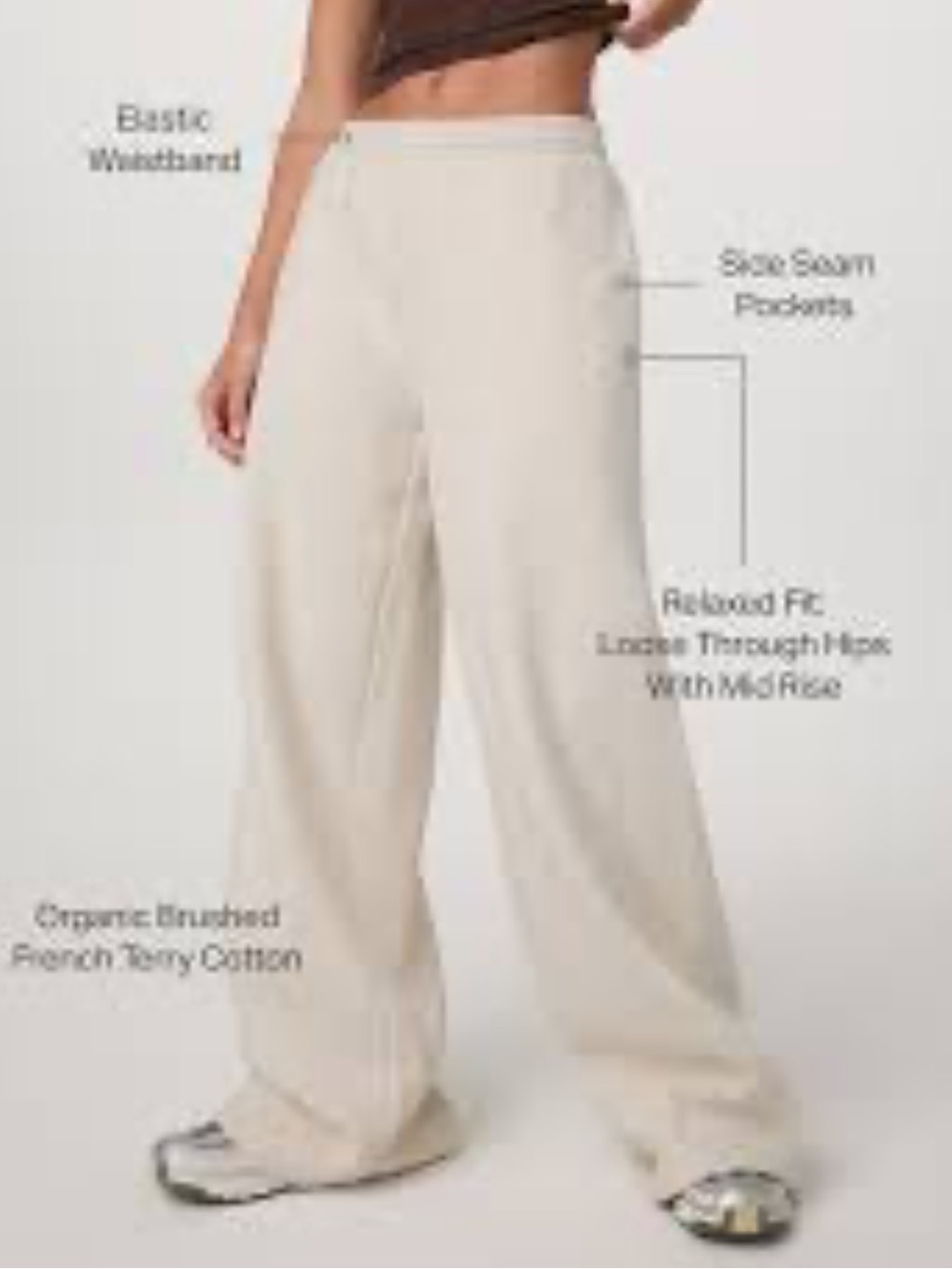 Vuori Athletic Restore Ultra Wide Leg Sweatpant Women’s Small